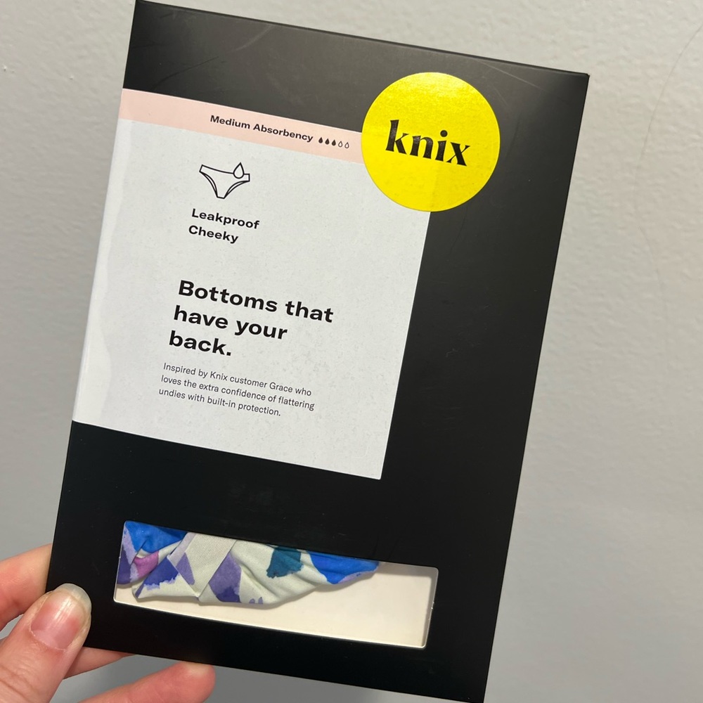 Knix leafproof underwear